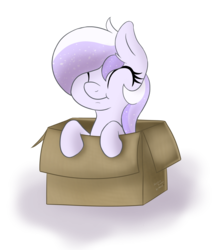 Size: 2075x2442 | Tagged: safe, artist:salemcat, oc, oc only, oc:starstorm slumber, pony, box, high res, movie accurate, simple background, solo, transparent background