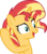 Size: 7000x7966 | Tagged: safe, artist:luckreza8, sunset shimmer, pony, unicorn, equestria girls specials, g4, mirror magic, .svg available, absurd resolution, female, open mouth, simple background, solo, transparent background, vector