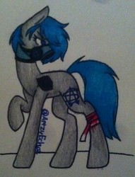 Size: 279x365 | Tagged: artist needed, safe, oc, oc only, oc:shadow melody, pony, fallout equestria, art trade, female, solo