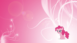 Size: 1920x1080 | Tagged: safe, artist:blackm3sh, artist:unfiltered-n, edit, pinkie pie, earth pony, pony, g4, female, filly, filly pinkie pie, solo, wallpaper, wallpaper edit, younger