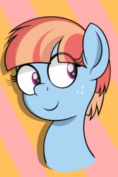 Size: 1024x1531 | Tagged: safe, artist:askshalua, windy whistles, pony, g4, bust, female, solo