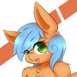 Size: 772x772 | Tagged: artist needed, safe, oc, oc only, oc:文毛, pony, bust, chest fluff, looking at you, portrait, solo