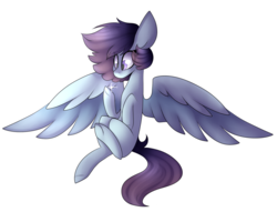 Size: 5000x4000 | Tagged: safe, artist:umiimou, oc, oc only, oc:frostbite, pegasus, pony, absurd resolution, female, mare, simple background, snow, solo, tongue out, transparent background