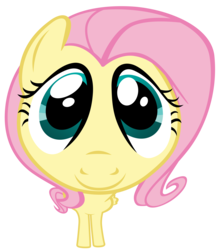Size: 7000x8000 | Tagged: safe, artist:tardifice, fluttershy, pony, fluttershy leans in, g4, absurd resolution, female, fisheye lens, offscreen character, pov, simple background, smiling, solo, transparent background, vector