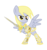 Size: 5686x6092 | Tagged: safe, artist:amarthgul, derpy hooves, pegasus, pony, g4, absurd resolution, armor, dexterous hooves, epic derpy, female, general derpy, hoof hold, mare, simple background, solo, sword, transparent background, vector, weapon