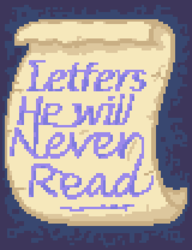 Size: 240x312 | Tagged: safe, artist:lightspeeed, pony, fanfic:letters he will never read, abstract background, fanfic, fanfic art, fanfic cover, no pony, pixel art, scroll