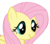 Size: 600x527 | Tagged: safe, artist:camtwo, derpibooru exclusive, fluttershy, pegasus, pony, g4, female, nose wrinkle, scrunchy face, simple background, solo, transparent background