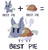Size: 2500x2600 | Tagged: safe, artist:dragonpone, derpibooru exclusive, limestone pie, earth pony, food pony, original species, pie pony, pony, :<, angry, best pie, cheek fluff, chest fluff, combination, cute, dialogue, ear fluff, equation, female, fluffy, food, frown, glare, high res, limabetes, mare, open mouth, pie, simple background, solo, steam, wat, white background