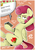 Size: 2480x3507 | Tagged: safe, artist:alvh-omega, applejack, strawberry sunrise, earth pony, pegasus, pony, g4, honest apple, apple, argument in the comments, armpits, cellphone, female, food, high res, lidded eyes, looking at you, orange background, phone, salty, simple background, smartphone, smiling, smirk, smug, smug wendy's, solo, strawberry savage, twitter, wow