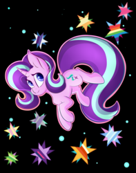 Size: 1080x1368 | Tagged: safe, artist:ashee, starlight glimmer, pony, unicorn, g4, female, solo, stars