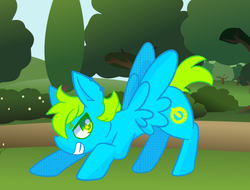 Size: 900x684 | Tagged: safe, artist:lupeylycan, oc, oc only, oc:lightning crasher, pegasus, pony