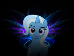 Size: 3200x2400 | Tagged: safe, artist:dolphers, artist:laszlvfx, edit, trixie, pony, g4, abstract background, female, high res, solo, wallpaper, wallpaper edit