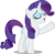 Size: 4000x3944 | Tagged: safe, artist:hendro107, rarity, pony, unicorn, g4, honest apple, .svg available, eyes closed, female, high res, mare, open mouth, simple background, smiling, solo, transparent background, vector