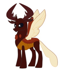 Size: 2480x2749 | Tagged: safe, artist:rexlupin, thorax, changedling, changeling, stag beetle, g4, high res, king thorax, male, recolor, simple background, solo, transparent background