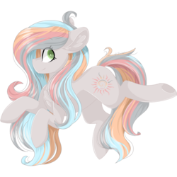 Size: 2048x2048 | Tagged: safe, artist:cinnamontee, oc, oc only, oc:sundance melody, earth pony, pony, female, high res, mare, simple background, solo, transparent background