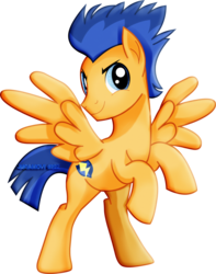 Size: 1600x2031 | Tagged: safe, artist:jucamovi1992, flash sentry, pegasus, pony, g4, bipedal, cutie mark, male, pose, simple background, smiling, solo, stallion, transparent background, vector, wings