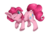 Size: 2268x1518 | Tagged: safe, artist:check3256, pinkie pie, earth pony, pony, g4, cute, female, one eye closed, solo, sticker, tongue out, wink