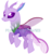 Size: 1024x1097 | Tagged: safe, artist:aishiranfeather, oc, oc only, changedling, changeling, changedling oc, changeling oc, flying, purple changeling, simple background, solo, transparent background, vector, watermark