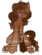 Size: 1500x2000 | Tagged: safe, artist:stereo-of-the-heart, oc, oc only, oc:chocolate serenity, earth pony, pony, eyes closed, female, mare, simple background, sitting, solo, transparent background