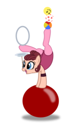 Size: 1171x1946 | Tagged: safe, artist:firefall-mlp, oc, oc only, oc:marionette, pony, backbend, clothes, contortionist, flexible, leotard, solo