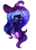 Size: 1522x2135 | Tagged: safe, artist:immagoddampony, oc, oc only, oc:canella, orbite, original species, pony, bust, portrait, sad, simple background, solo, transparent background