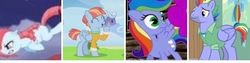Size: 640x162 | Tagged: safe, bow hothoof, rainbow dash, windy whistles, pegasus, pony, g4, parental glideance, coincidence, cowboys and equestrians, expy, female, hilarious in hindsight, mad (tv series), mad magazine, male, my little war horse, pony reference, prediction, rainbow dash's parents