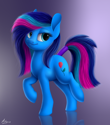 Size: 1400x1600 | Tagged: safe, artist:luminousdazzle, oc, oc only, earth pony, pony, solo, tail, tail wrap