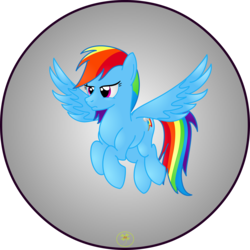 Size: 3500x3500 | Tagged: safe, artist:lakword, rainbow dash, pegasus, pony, g4, backwards cutie mark, cute, female, flying, high res, mare, rainbow, simple background, solo, transparent background