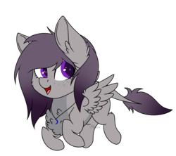 Size: 4500x4000 | Tagged: safe, artist:crazllana, oc, oc only, oc:neomi, pegasus, pony, absurd resolution, chibi, female, flying, mare, simple background, solo, transparent background