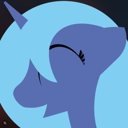 Size: 1200x1198 | Tagged: safe, artist:poshpete117, princess luna, pony, g4, battlefield 1, emblem, emblem editor, eyes closed, s1 luna