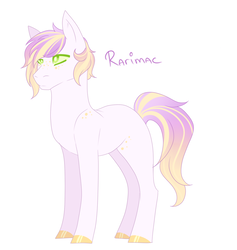Size: 1256x1326 | Tagged: safe, artist:kittii-kat, oc, oc only, earth pony, pony, male, offspring, parent:big macintosh, parent:rarity, parents:rarimac, simple background, solo, stallion, white background