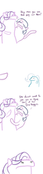 Size: 1280x5120 | Tagged: safe, artist:tjpones, starlight glimmer, trixie, twilight sparkle, pony, unicorn, g4, chicken nugget, comic, dialogue, dino nuggies, female, florkofcows, hey man see that guy over there, high res, mare, meme, s5 starlight, simple background, this will end in communism, white background