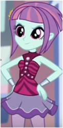 Size: 233x475 | Tagged: safe, screencap, sunny flare, equestria girls, equestria girls specials, g4, my little pony equestria girls: dance magic, clothes, female, skirt, solo