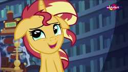 Size: 1280x720 | Tagged: safe, screencap, sunset shimmer, equestria girls, equestria girls specials, g4, my little pony equestria girls: mirror magic, cute, female, shimmerbetes, solo