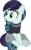 Size: 5048x8208 | Tagged: safe, artist:jhayarr23, coloratura, earth pony, pony, g4, absurd resolution, clothes, female, mare, rara, simple background, sitting, solo, transparent background, vector