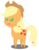 Size: 2000x2564 | Tagged: safe, artist:scourge707, applejack, earth pony, pony, g4, angry, female, frown, high res, mare, pointy ponies, simple background, solo, transparent background, vector