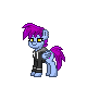 Size: 80x80 | Tagged: safe, oc, oc only, oc:chaos melody, pony, pony town, clothes
