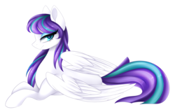 Size: 3162x2030 | Tagged: safe, artist:scarlet-spectrum, oc, oc only, oc:destiny, pegasus, pony, commission, female, high res, large wings, mare, simple background, slender, solo, thin, transparent background, wings