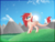 Size: 3948x3035 | Tagged: safe, artist:lyra-stars, oc, oc only, oc:tayva, pony, grass, high res, mountain, sky, solo