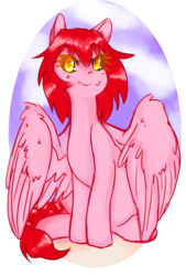 Size: 1378x2039 | Tagged: safe, artist:mew-vocaloid, oc, oc only, oc:sweetcake, pegasus, pony, commission