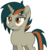 Size: 3010x3183 | Tagged: safe, artist:itspeahead, oc, oc only, oc:ana falkenhart, pony, unicorn, g4, my little pony: the movie, blank flank, female, high res, movie accurate, movie designs, orange eyes, scar, simple background, solo, transparent background, unamused, vector