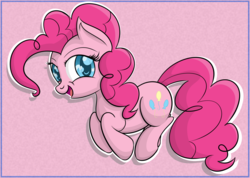 Size: 1900x1350 | Tagged: safe, artist:datapony, pinkie pie, earth pony, pony, g4, cute, diapinkes, female, happy, lidded eyes, looking at you, mare, open mouth, smiling, solo