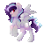 Size: 500x500 | Tagged: safe, artist:skimea, oc, oc only, oc:sketchy howl, pegasus, pony, animated, blinking, female, gif, mare, pixel art, simple background, solo, transparent background