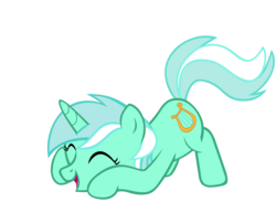 Size: 4589x3535 | Tagged: safe, artist:aborrozakale, lyra heartstrings, pony, unicorn, g4, absurd resolution, cute, eyes closed, female, happy, lyrabetes, mare, open mouth, open smile, simple background, smiling, solo, transparent background, vector