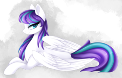 Size: 3162x2030 | Tagged: safe, artist:scarlet-spectrum, oc, oc only, oc:destiny, pegasus, pony, commission, female, high res, large wings, mare, simple background, slender, solo, thin, transparent background, wings