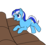 Size: 1083x965 | Tagged: safe, artist:neuro, minuette, pony, unicorn, g4, couch, female, mare, open mouth, simple background, solo, transparent background