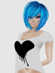 Size: 720x960 | Tagged: safe, artist:raxonxvi, dj pon-3, vinyl scratch, human, g4, 3d, female, humanized, imvu, solo