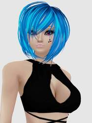 Size: 720x960 | Tagged: safe, artist:raxonxvi, dj pon-3, vinyl scratch, human, g4, 3d, female, humanized, imvu, solo