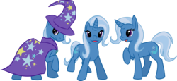 Size: 1600x736 | Tagged: safe, artist:embea, trixie, pony, unicorn, g4, female, simple background, solo, transparent background, vector