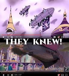Size: 791x863 | Tagged: safe, artist:zoarvek, edit, starlight glimmer, pony, g4, my little pony: the movie, airship, canterlot, coincidence, coincidence i think not, comparison, hilarious in hindsight, red alert, red alert 2, stalin glimmer, storm king's ship, they knew, they know, zeppelin